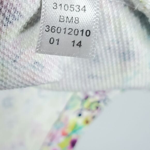 Victoria's Secret 6 Floral Print Skirt Bright Colorful Rainbow Spring - Picture 7 of 10